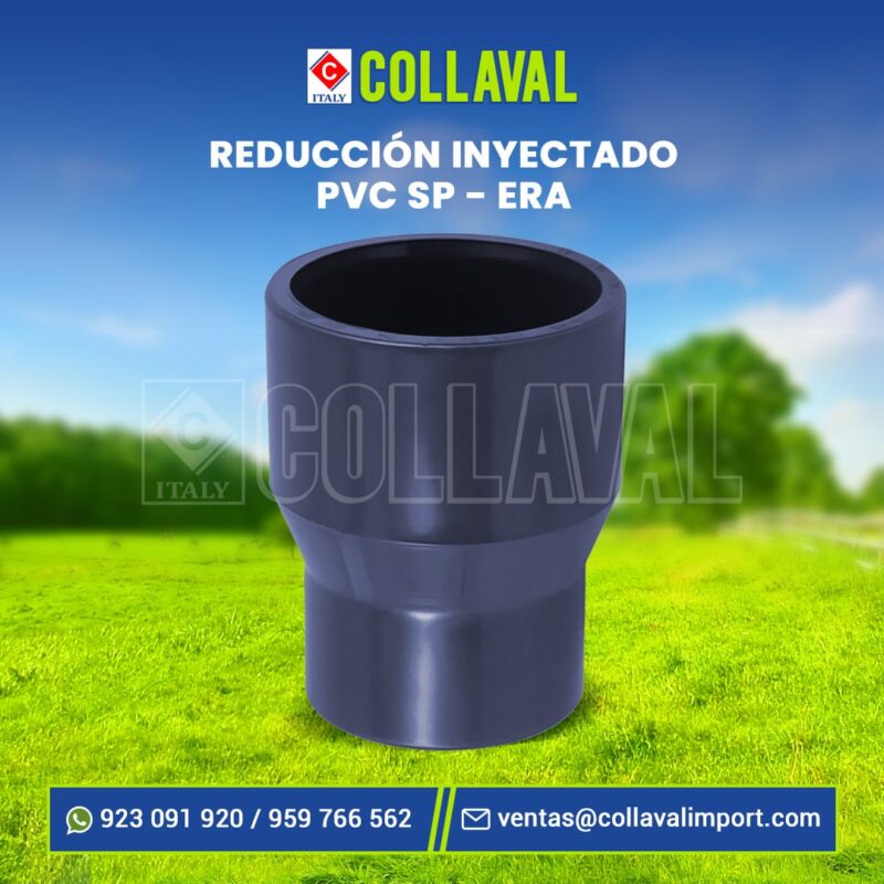 Reducci N Inyectada Sp Pvc Era Collaval Import