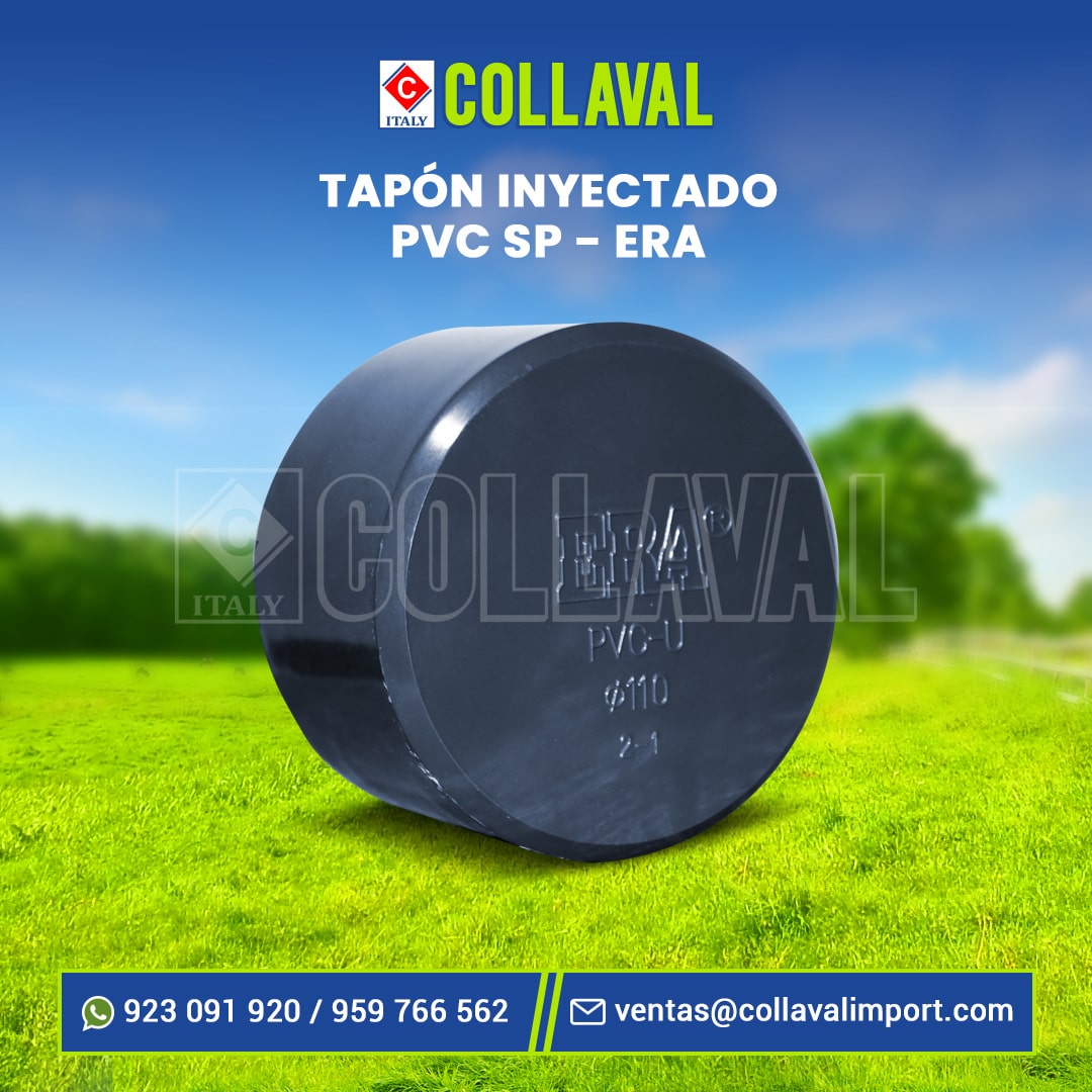 Tapón inyectado SP pvc era