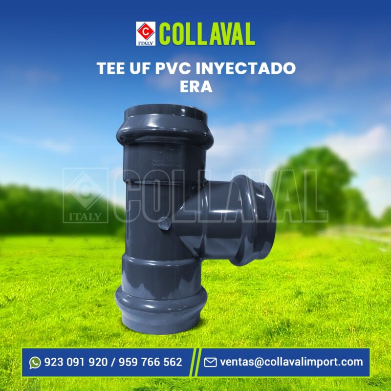 Tee UF Inyectado PVC marca Era Collaval Import
