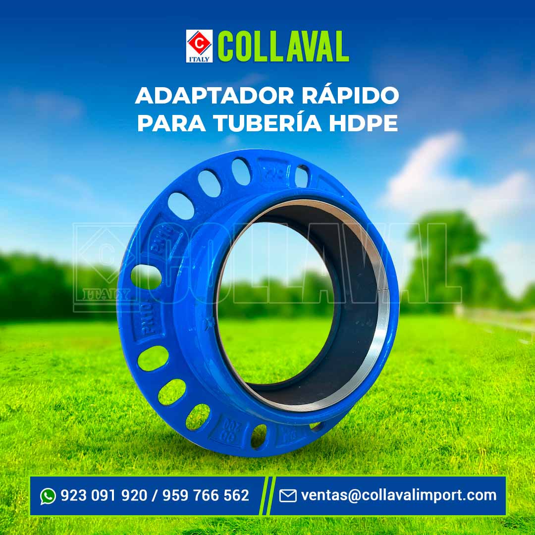 ADAPTADOR RAPIDOMPARA TUEBRIA HDPE